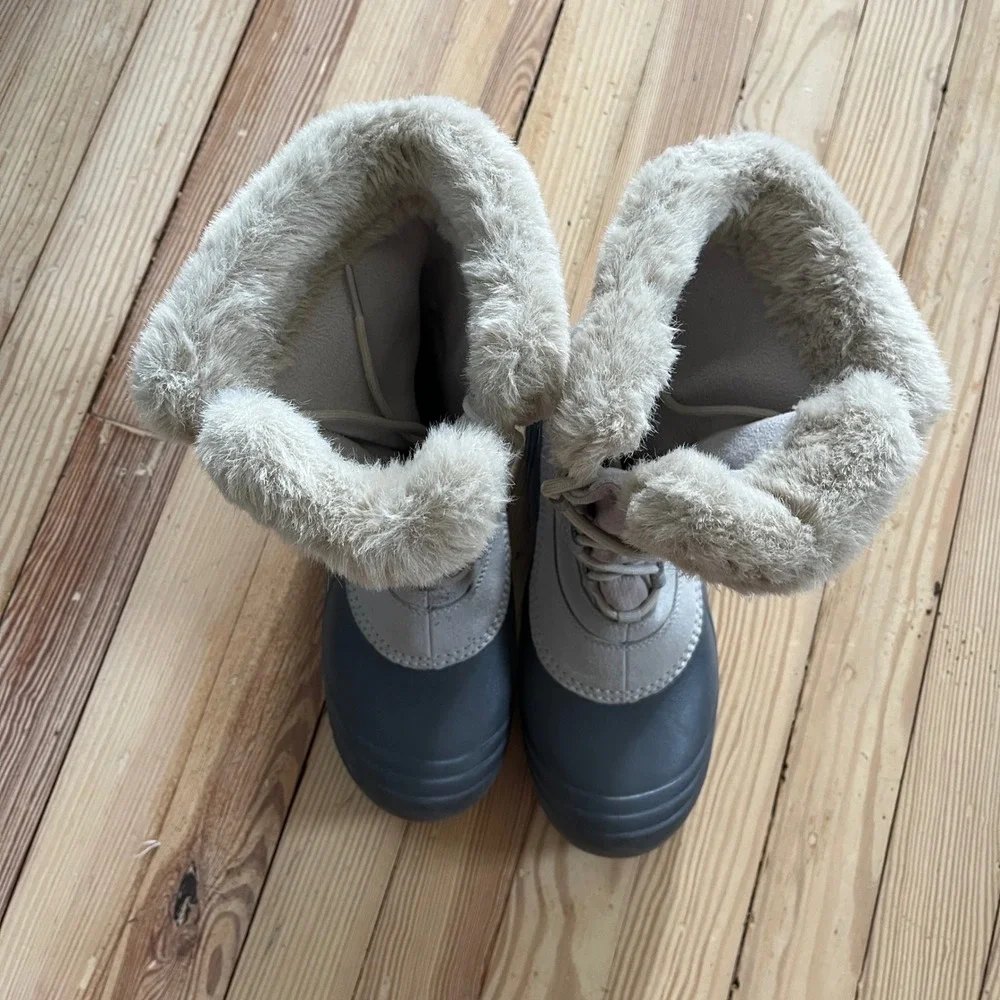 Columbia‎ Loveland Omni-Heat Women's Winter Boots Shale Grey BL1519-027 Size 8